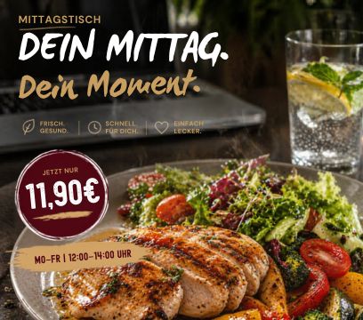 Lunch-Angebot: frischer Salat